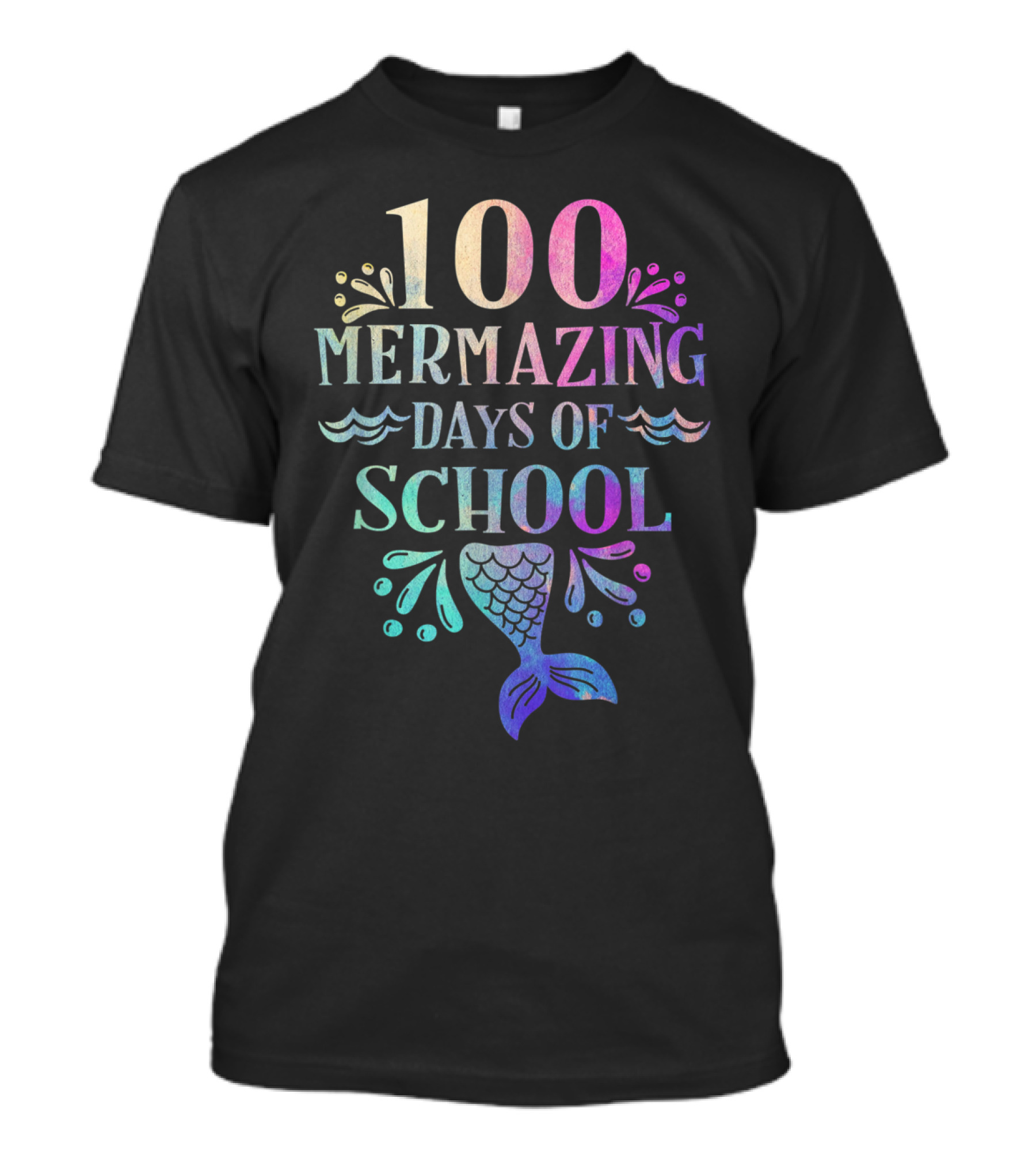 100 Mermazing Days Of School Mermaid T-Shirt