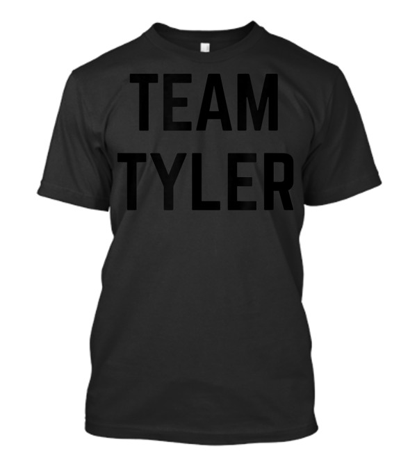 Team Tyler Friend Family Fan Club Support T-Shirt