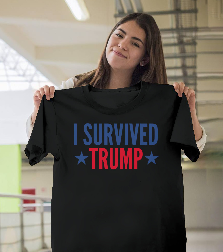 I Survived Trump Stars T-Shirt