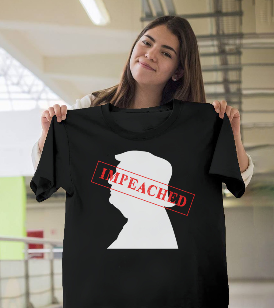 Trump Impeached Red Stamp T-Shirt