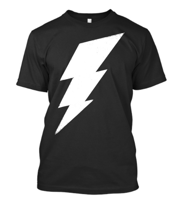 Distressed Lightning Bolt Fun Quick Halloween T-Shirt