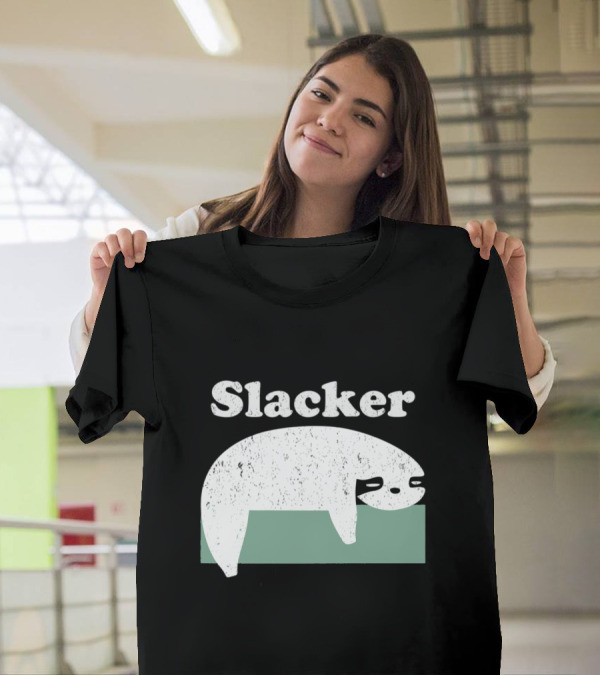 Slacker Funny Cute Sloth T-Shirt
