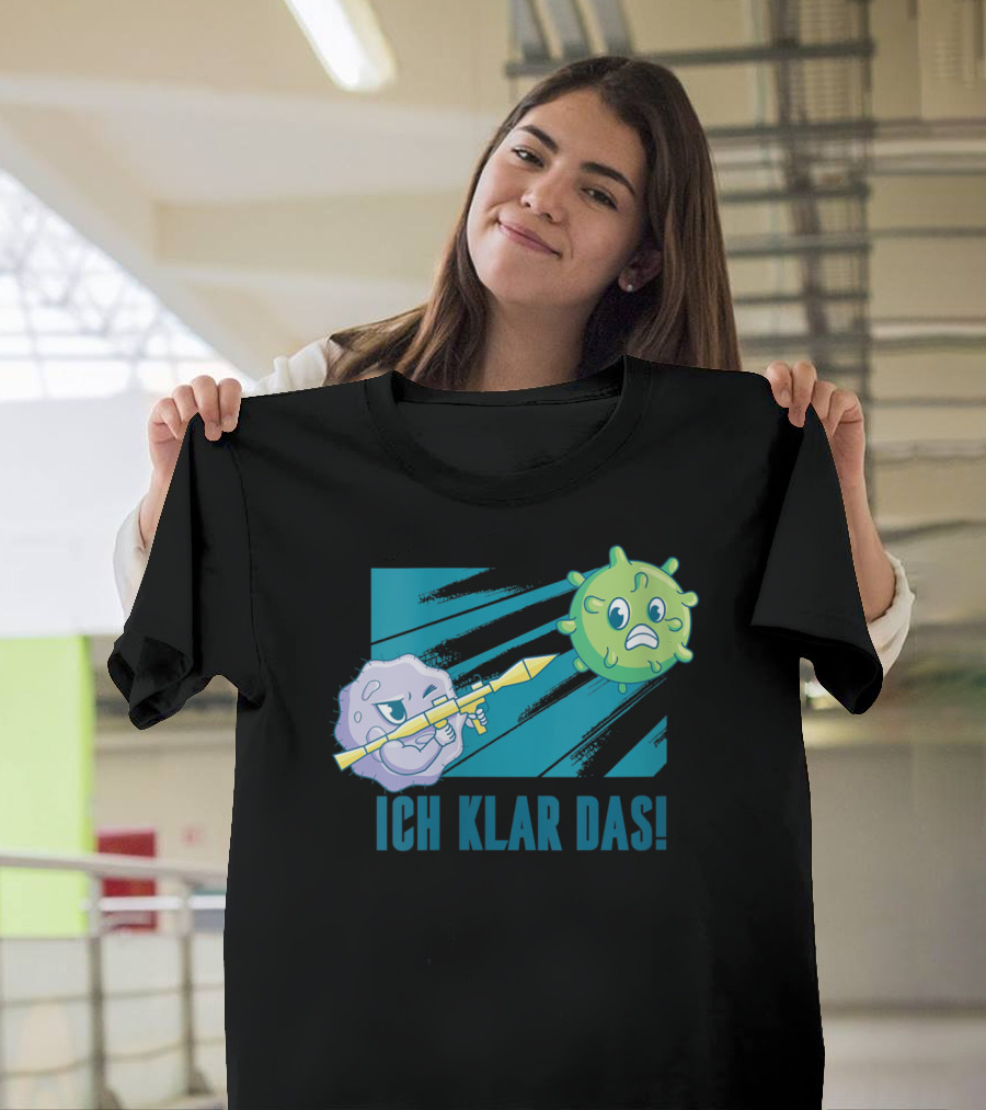 Immune System Warrior Ich Klar Das Anti Virus Battle T-Shirt