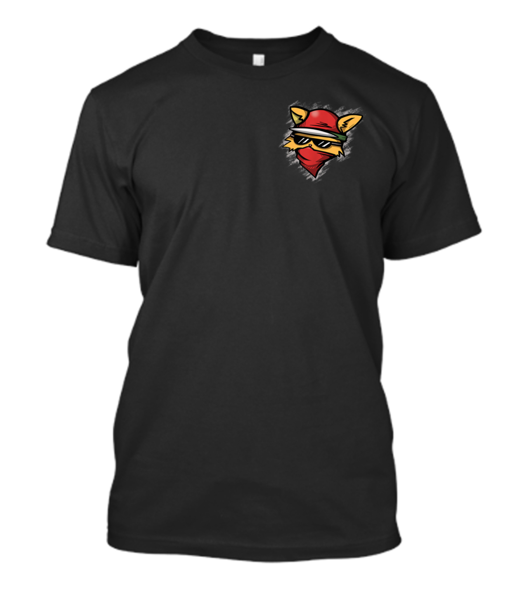 Hang In There Cat Cool Bandit Style Emojicombination T-Shirt