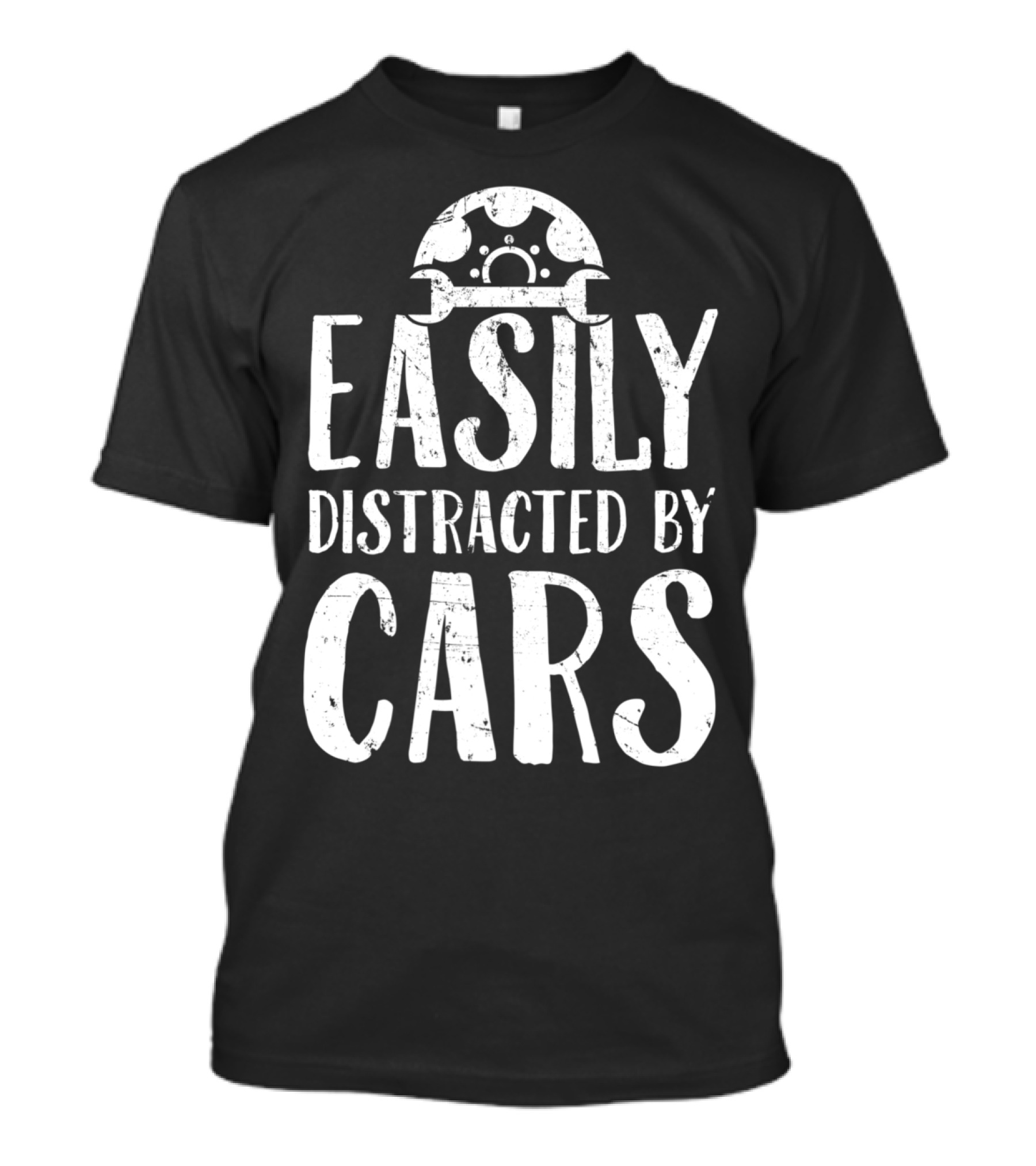Easily Distracted By Cars Funny Car Lover Saying T-Shirt