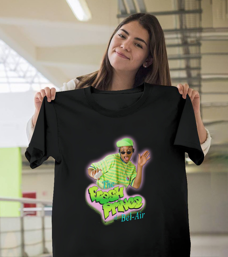 The Fresh Prince of Bel-Air 90s Style Retro Green Outfit Edition T-Shirt