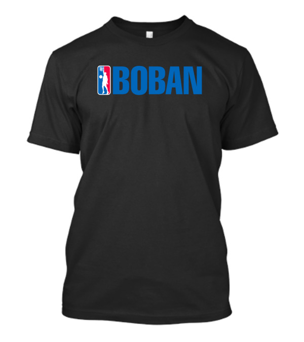 BOBAN NBA Font T-Shirt