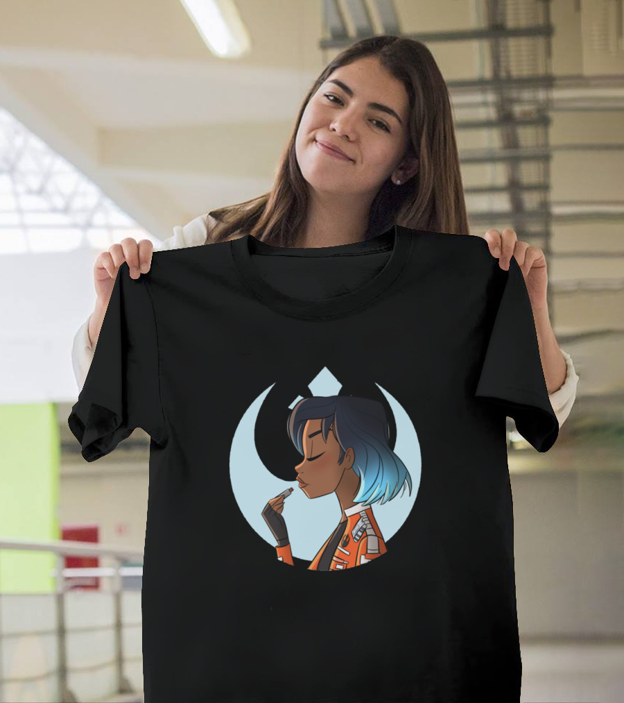 Lipstick Vi Moradi Rebel Alliance Pilot T-Shirt
