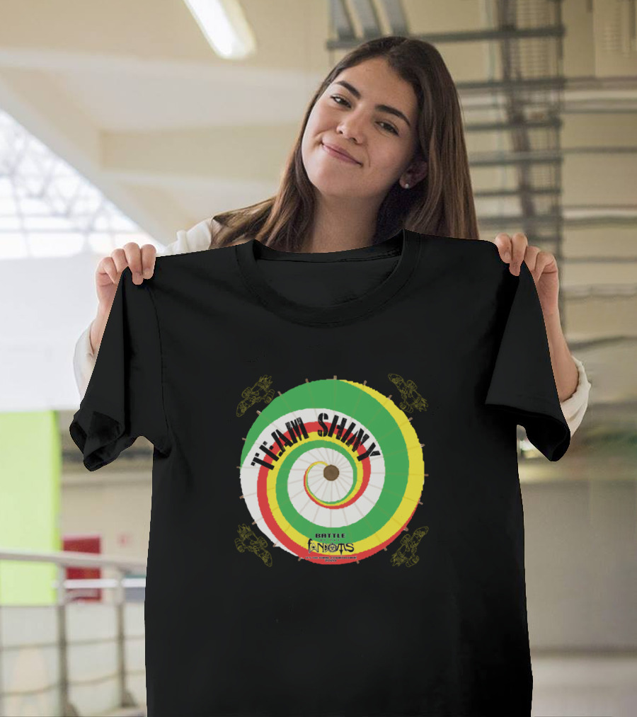 Battle Andals Team Shiny Spiral Target T-Shirt