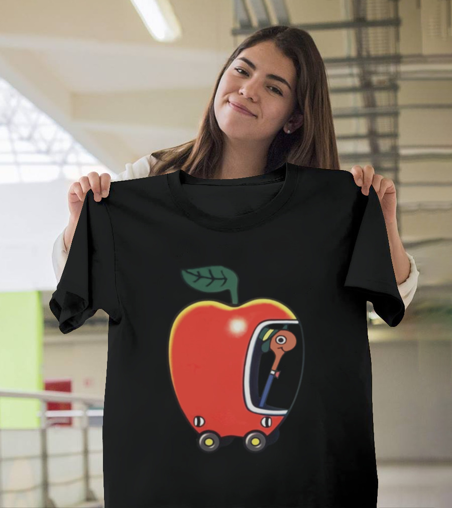 Lowly The Worm's Apple Car Adventure T-Shirt