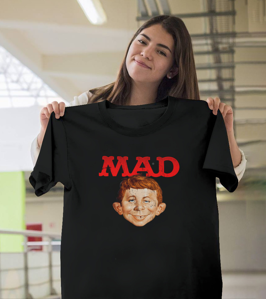 MAD Magazine Alfred E. Neuman Iconic Character T-Shirt