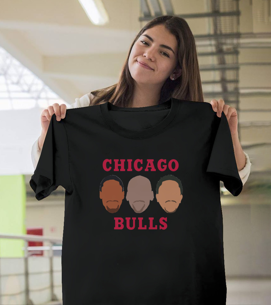 Chicago Bulls Jordan Pippen Derrick T-Shirt