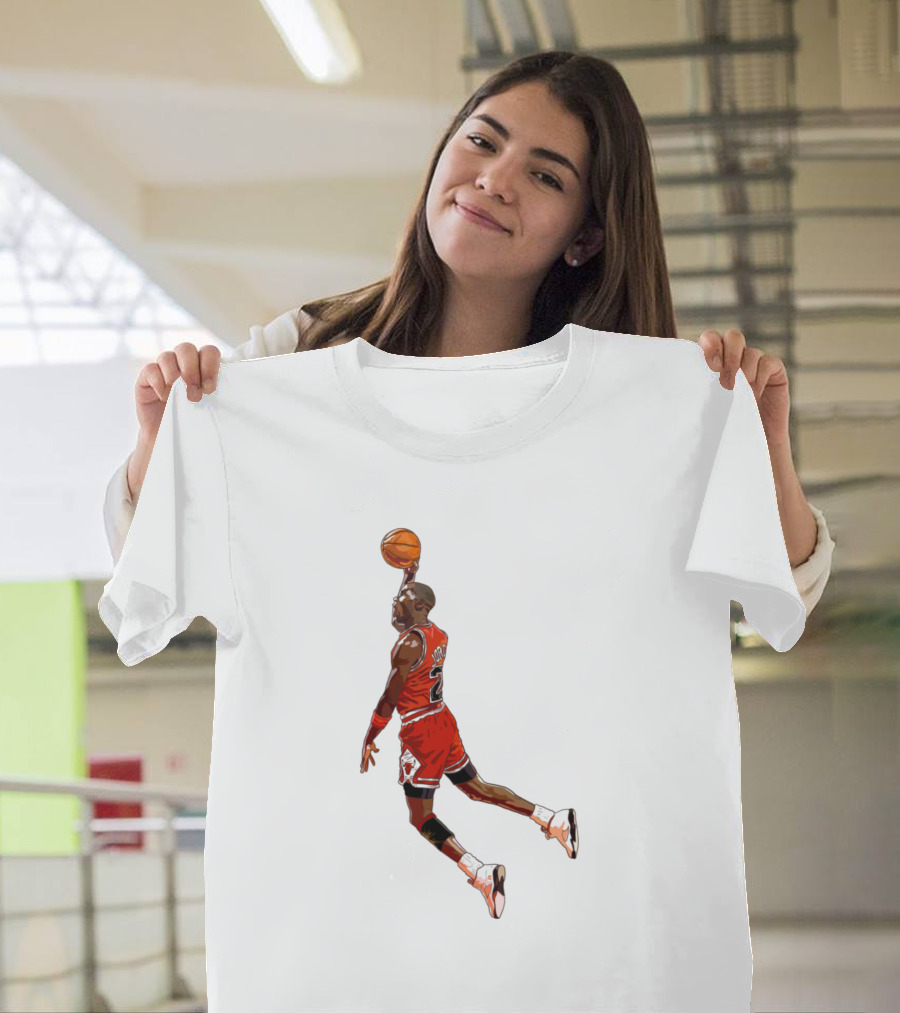 Jordan Flight Dunk Basketball Legend 23 Chicago T-Shirt