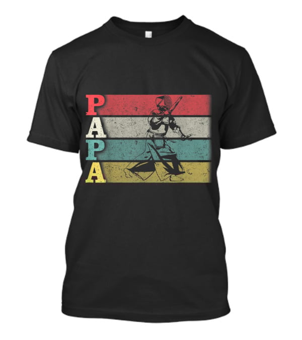 Papa Vintage Kendo Retro Dad Fathers Day T-Shirt