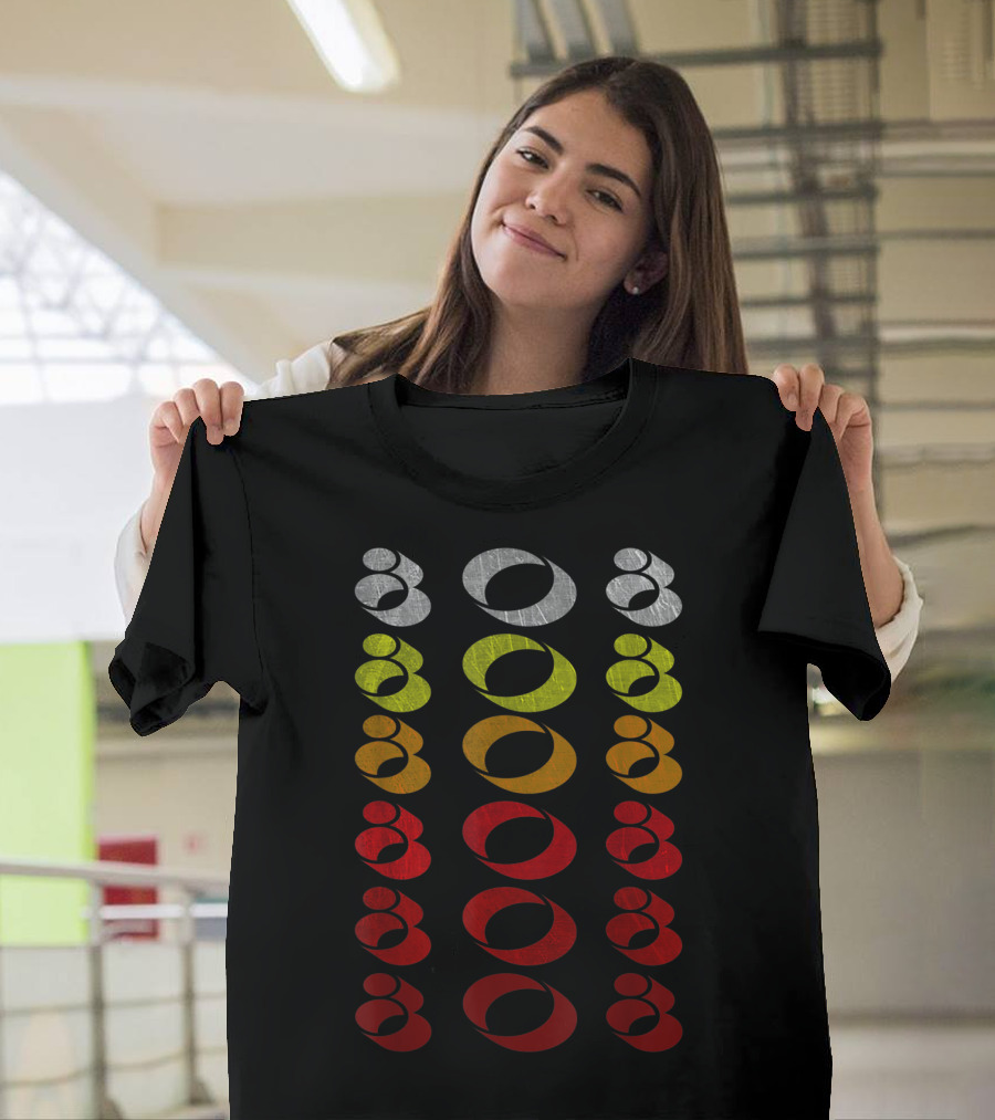 808 Drum Gradient Circles T-Shirt
