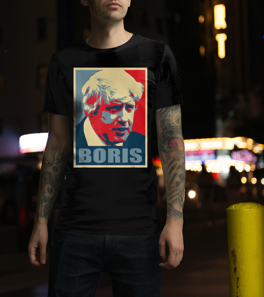 Boris Johnson Brexit UK PM Iconic T-Shirt