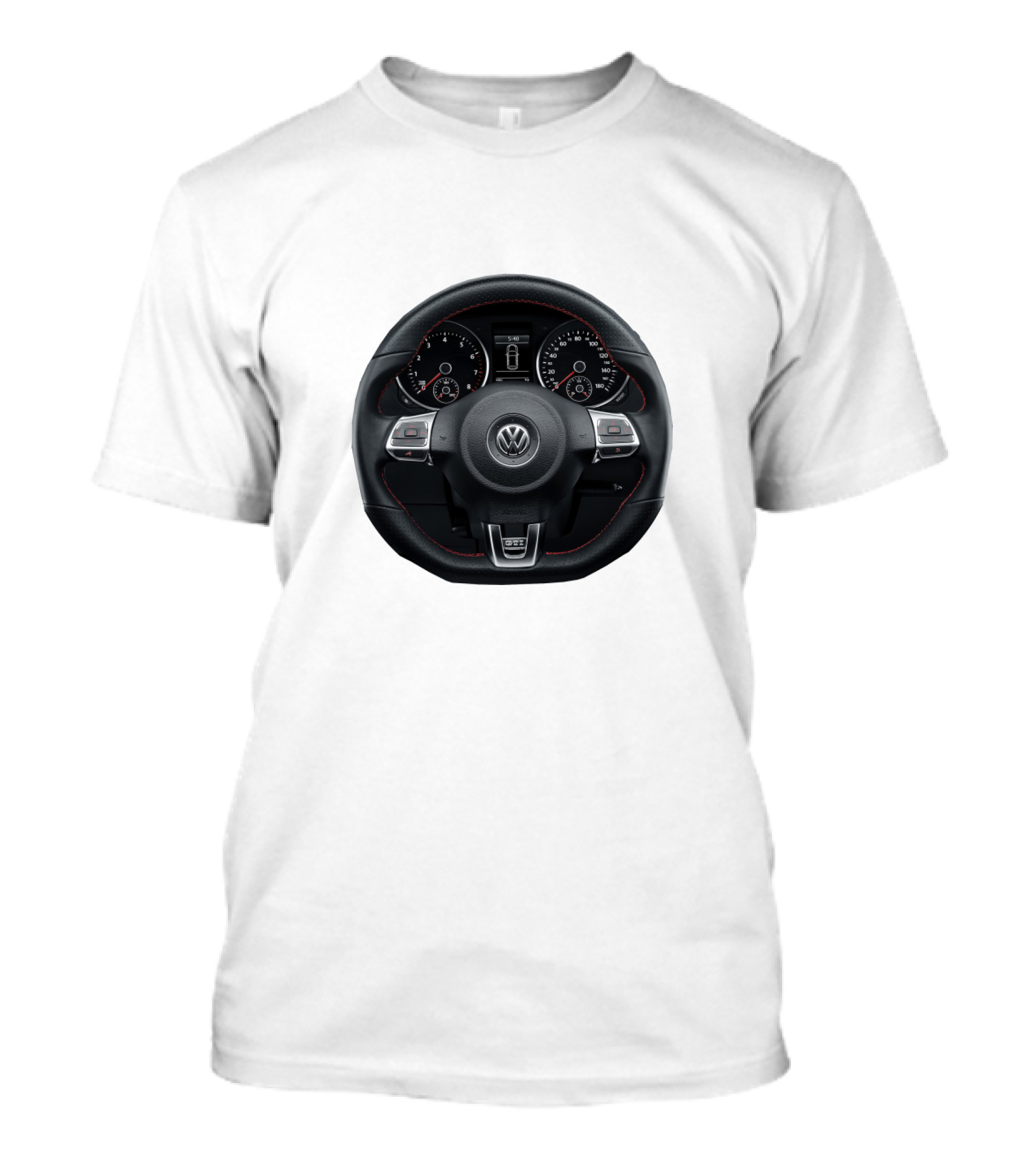 Volkswagen Steering Wheel Dashboard T-Shirt