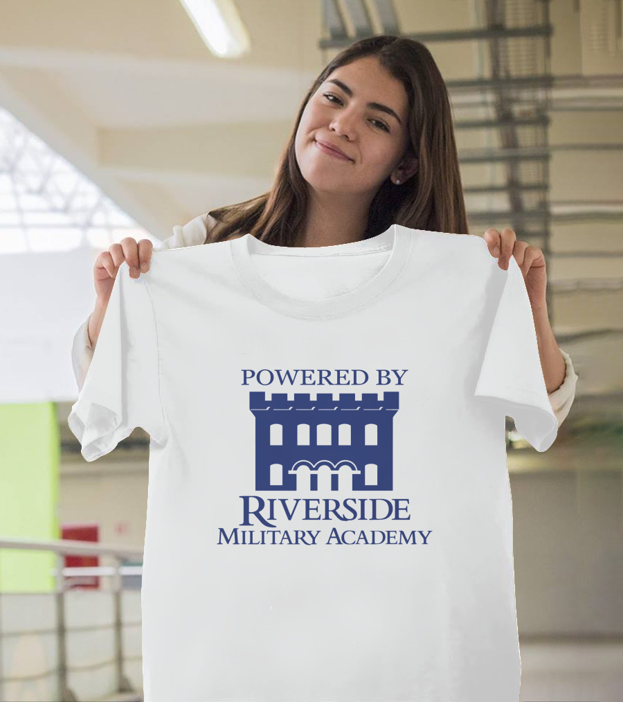 Powered By Riverside Military Academy T-Shirt
