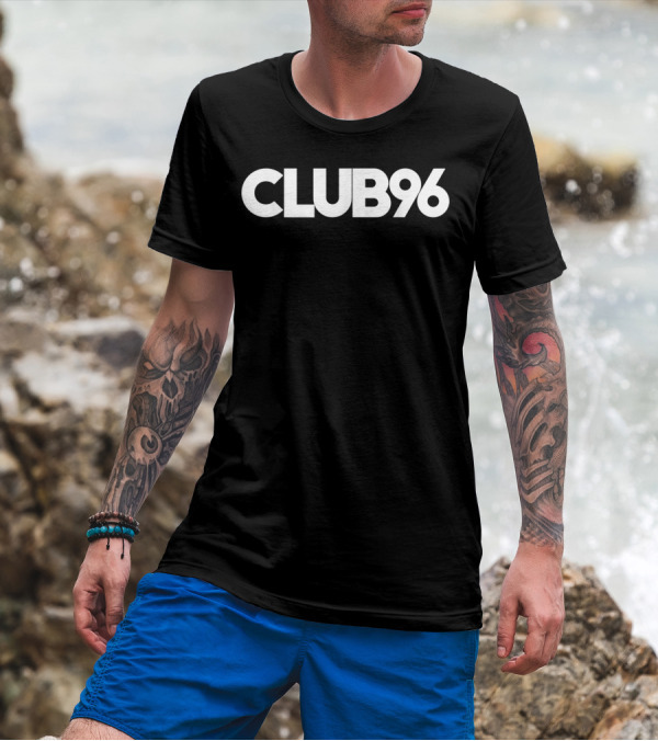 Club 96 Competition Queen Funny White Text T-Shirt