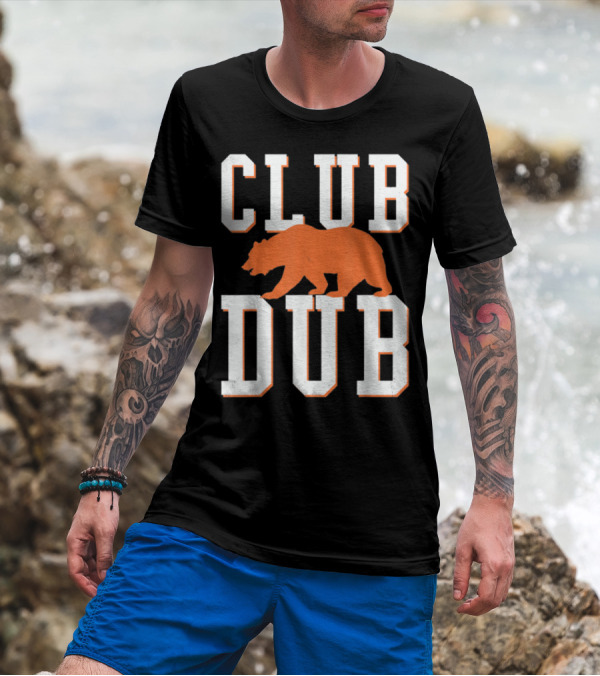 Club Dub Bear Football Victory T-Shirt