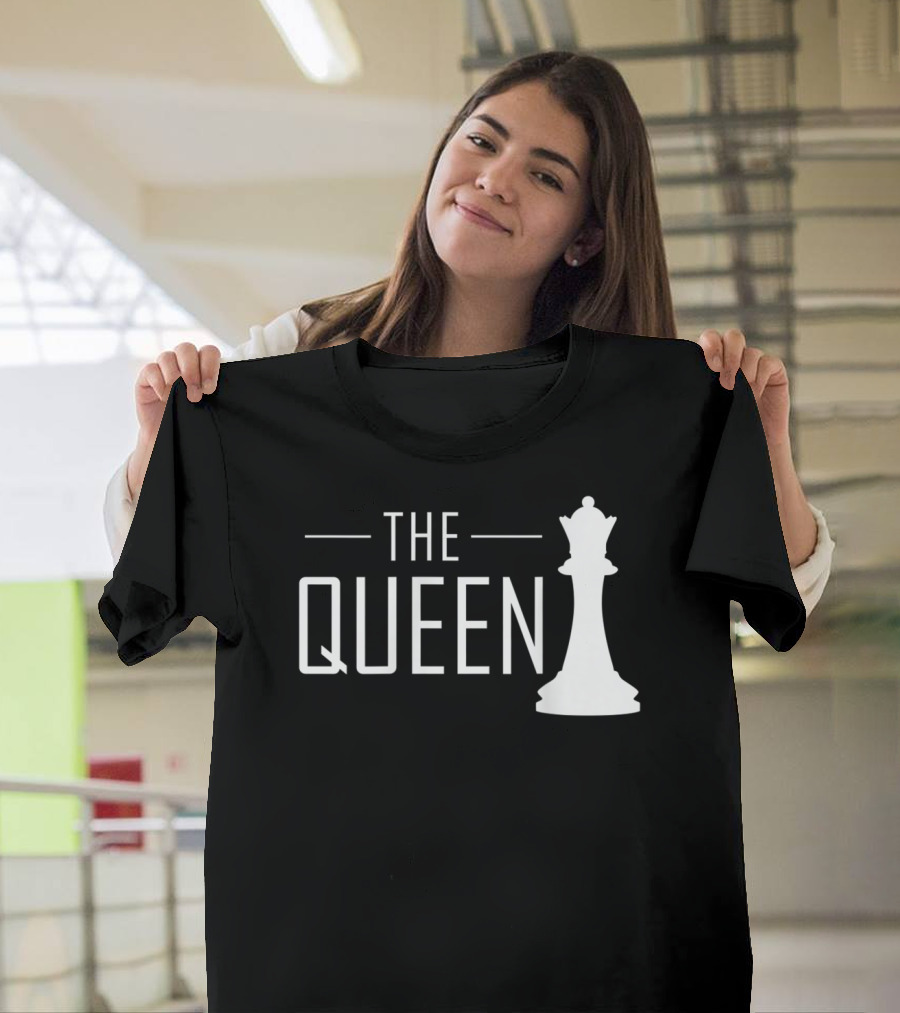 The Queen Chess Piece Funny Player Chess Club T-Shirt