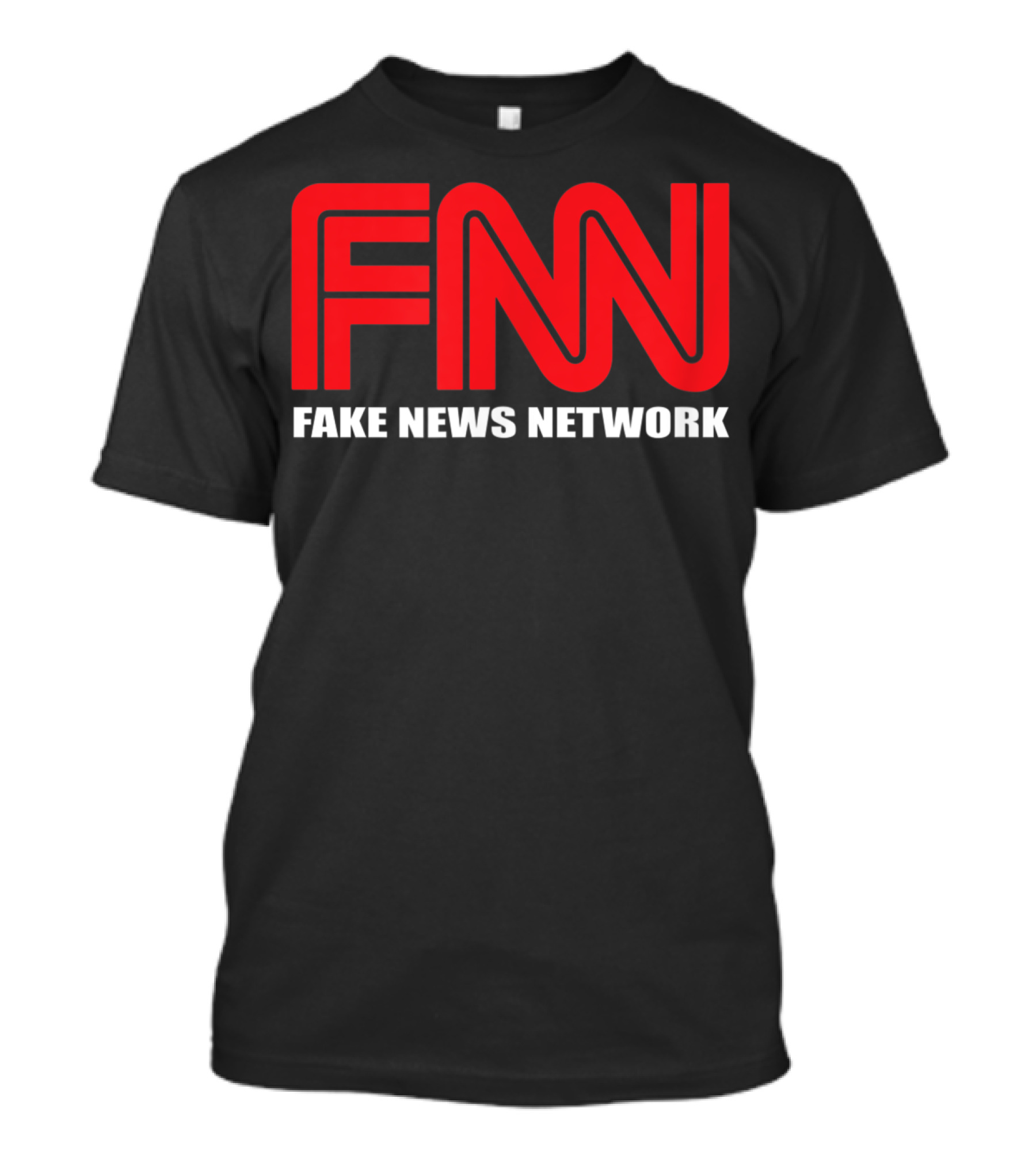 FNN Fake News Network Funny Trump T-Shirt
