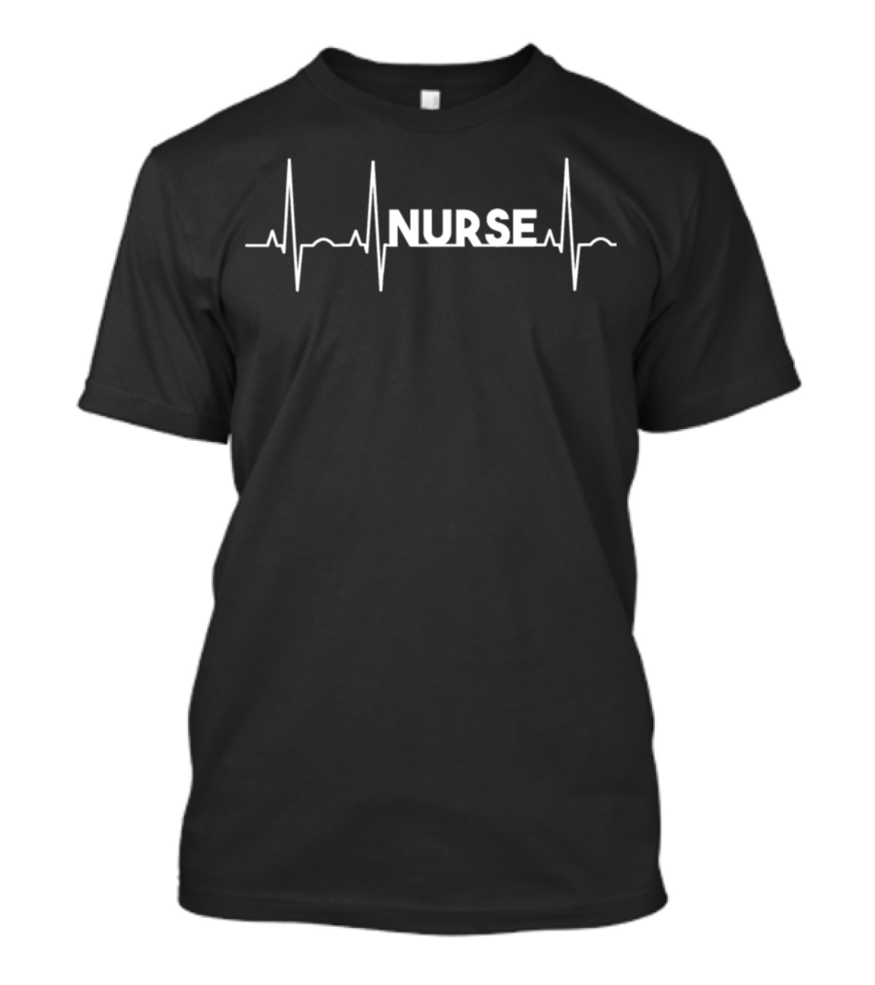 Nurse Heartbeat Passionate Nursing Jobs T-Shirt