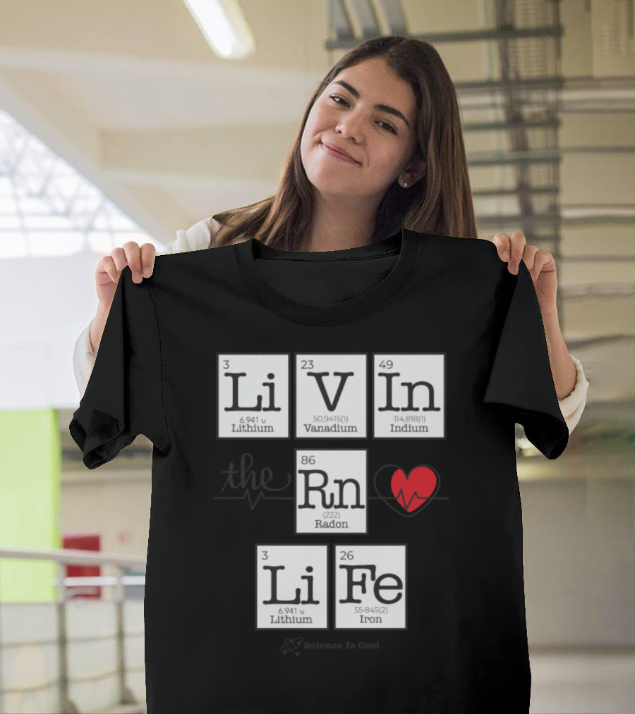 Li V In The Rn Li Fe with Heartbeat T-Shirt