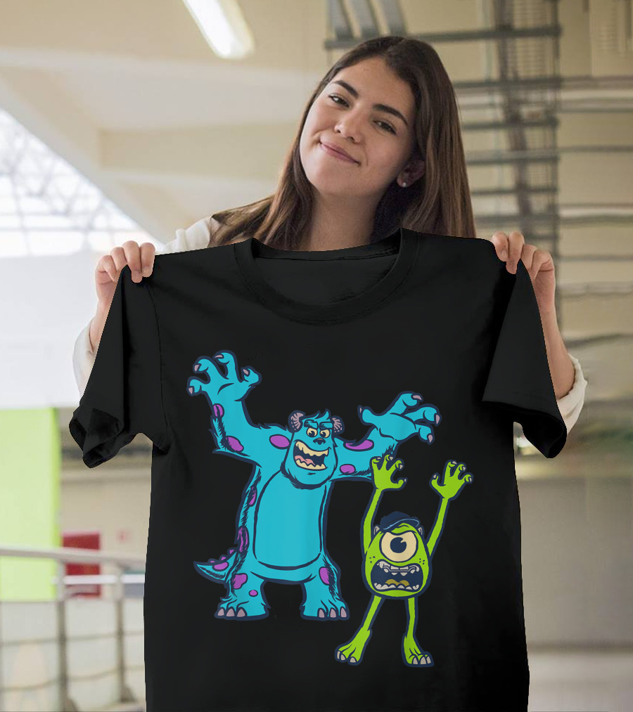 Disney Pixar Monsters University Sulley and Mike Scare Pose T-Shirt
