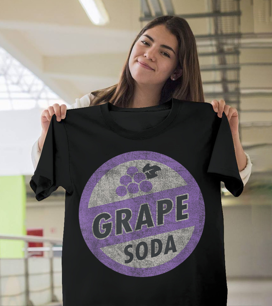 Disney Pixar Up Grape Soda Bottle Cap Emblem T-Shirt