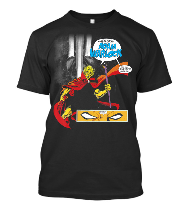 Adam Warlock Marvel Comic Style Classic Intro For Eternity T-Shirt