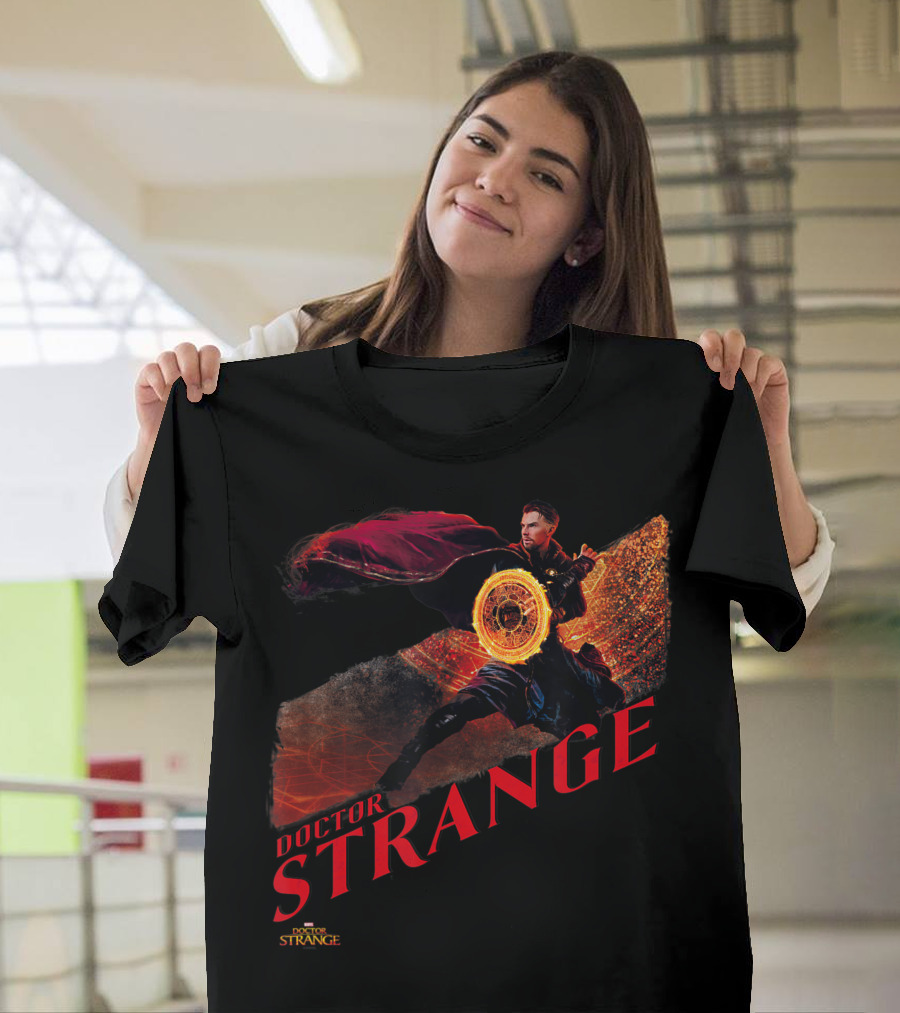 Doctor Strange Marvel Cinematic Magic Circle Hero Action T-Shirt