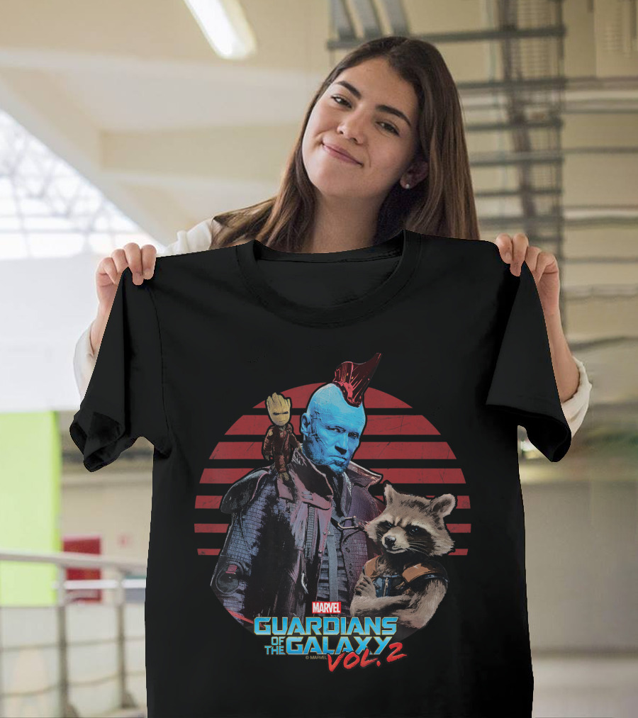 Marvel Guardians of the Galaxy Vol 2 Yondu Groot Rocket T-Shirt