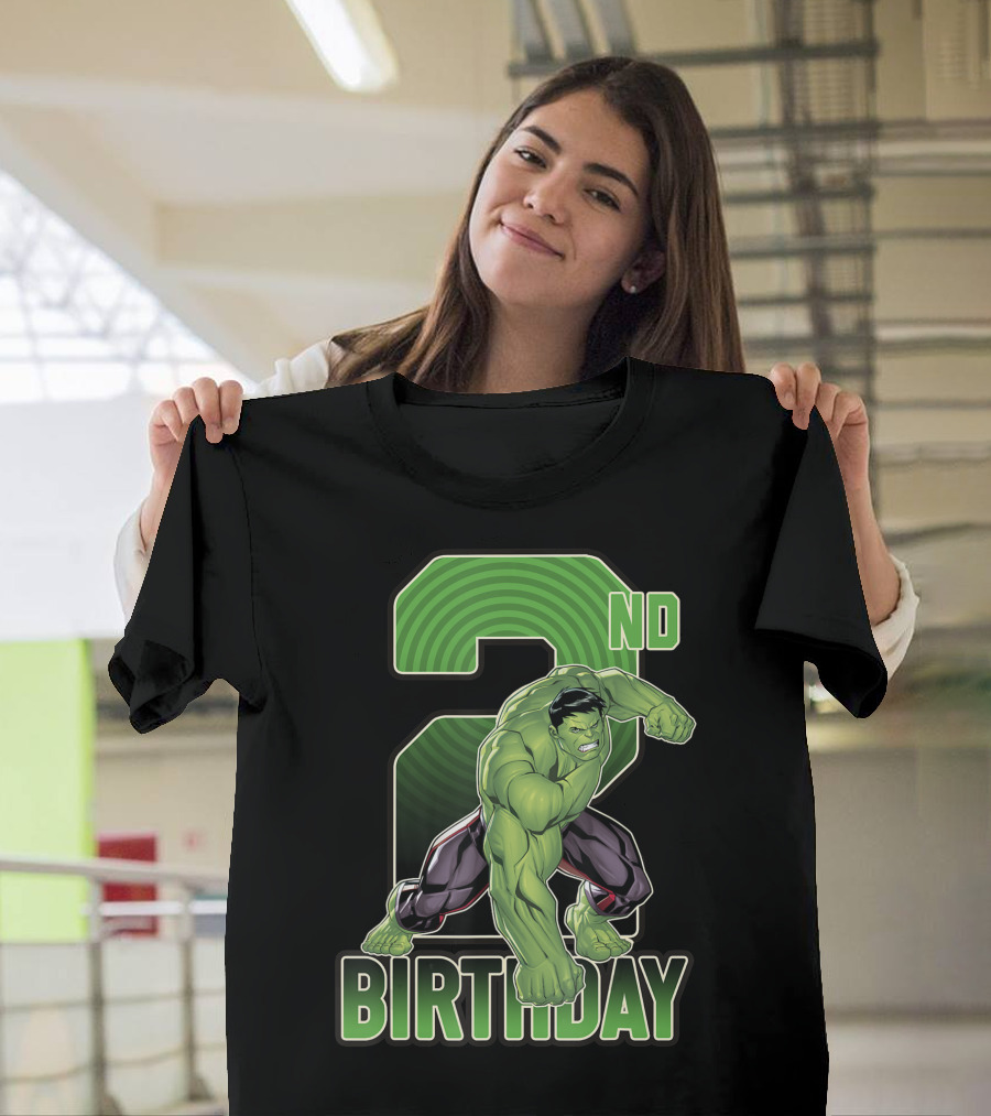 Marvel 2nd Birthday Hulk Smash T-Shirt