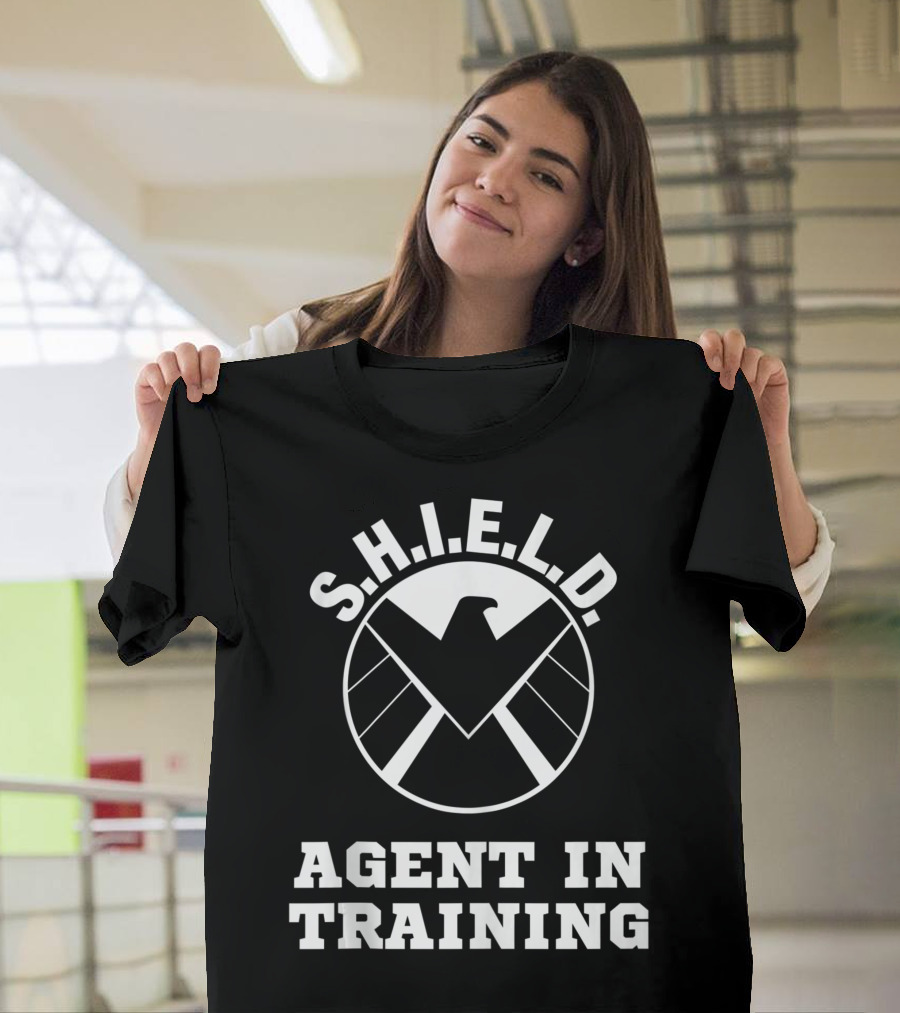 S.H.I.E.L.D. Agent in Training Logo Marvel Avengers Franchise T-Shirt