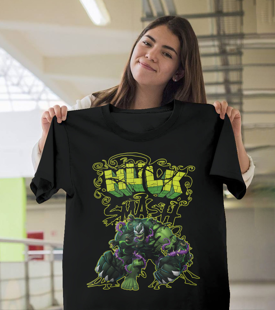 Marvel Maximum Venom: Hulk Smash Venomized Spider-Man 8E T-Shirt