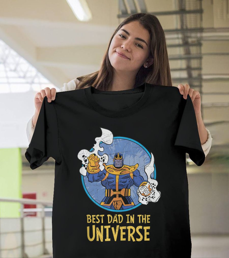 Marvel Universe Thanos Best Dad T-Shirt