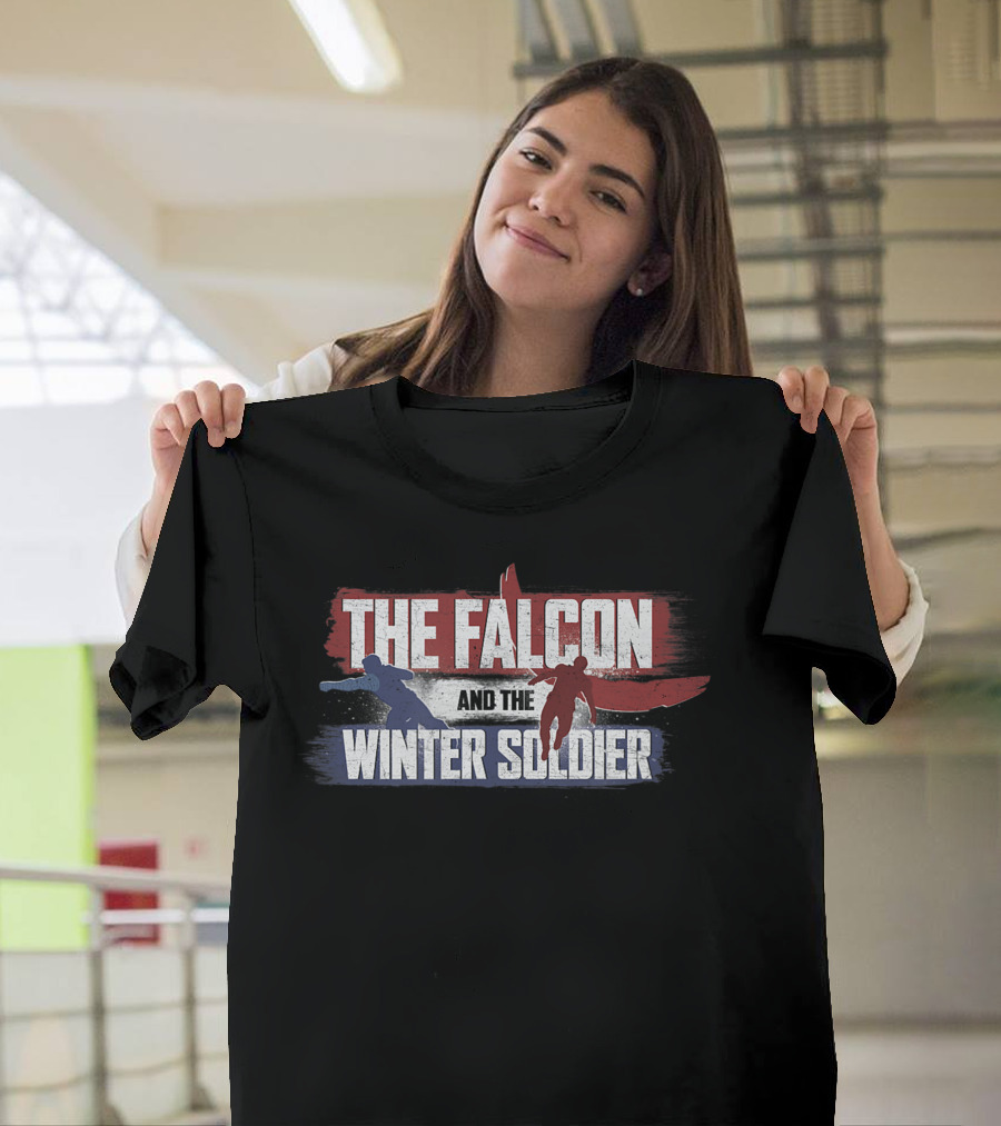 The Falcon and The Winter Soldier Marvel Team Up T-Shirt
