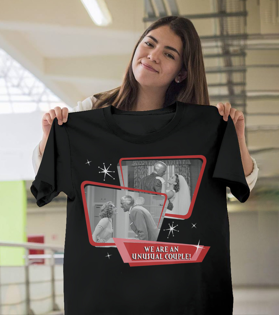 Marvel WandaVision We Are An Unusual Couple Classic TV T-Shirt