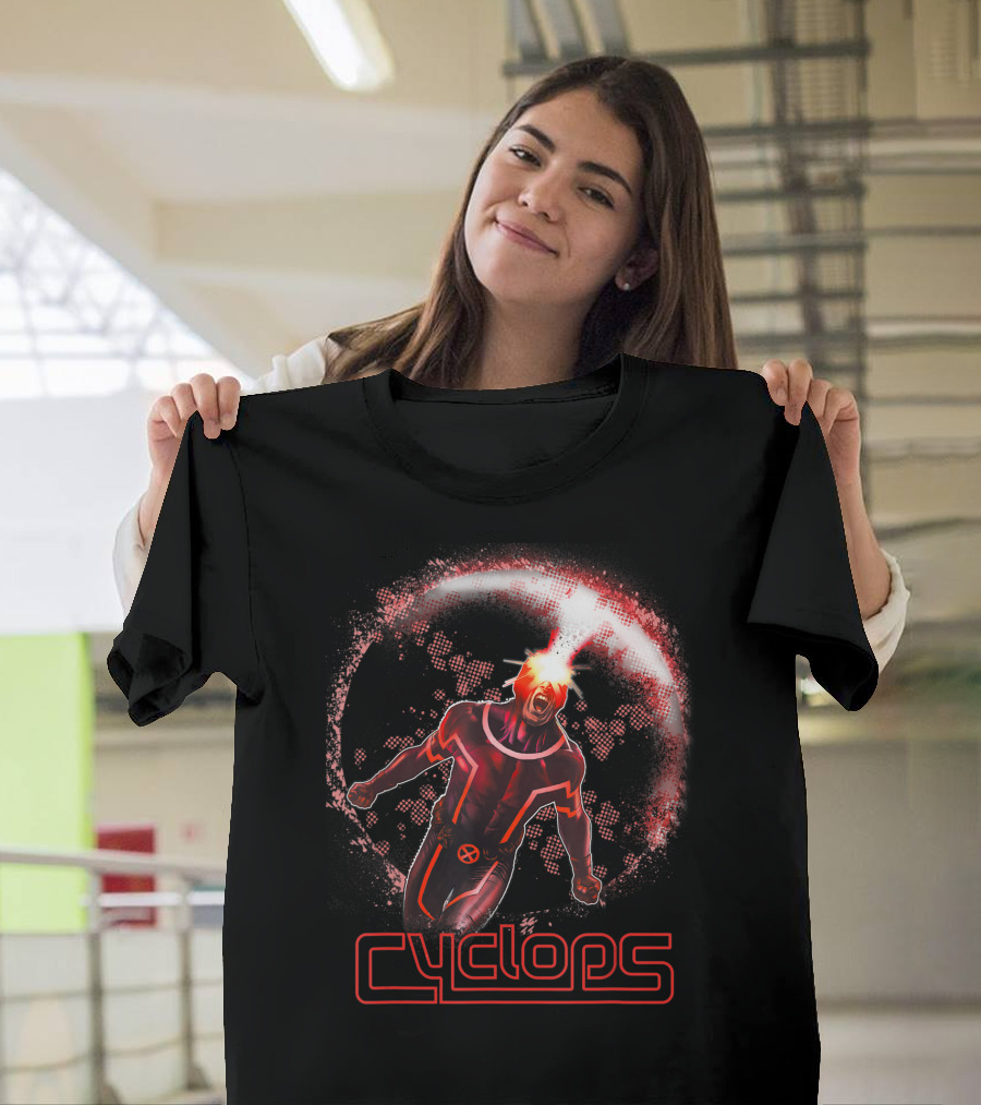 Marvel X Men Cyclops Optic Blast Fury T-Shirt