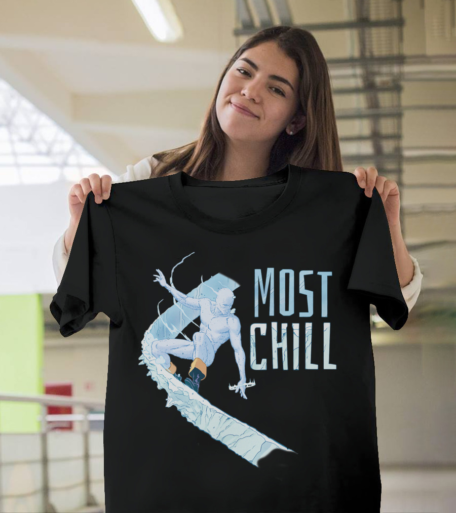Marvel X Men Iceman Most Chill T-Shirt