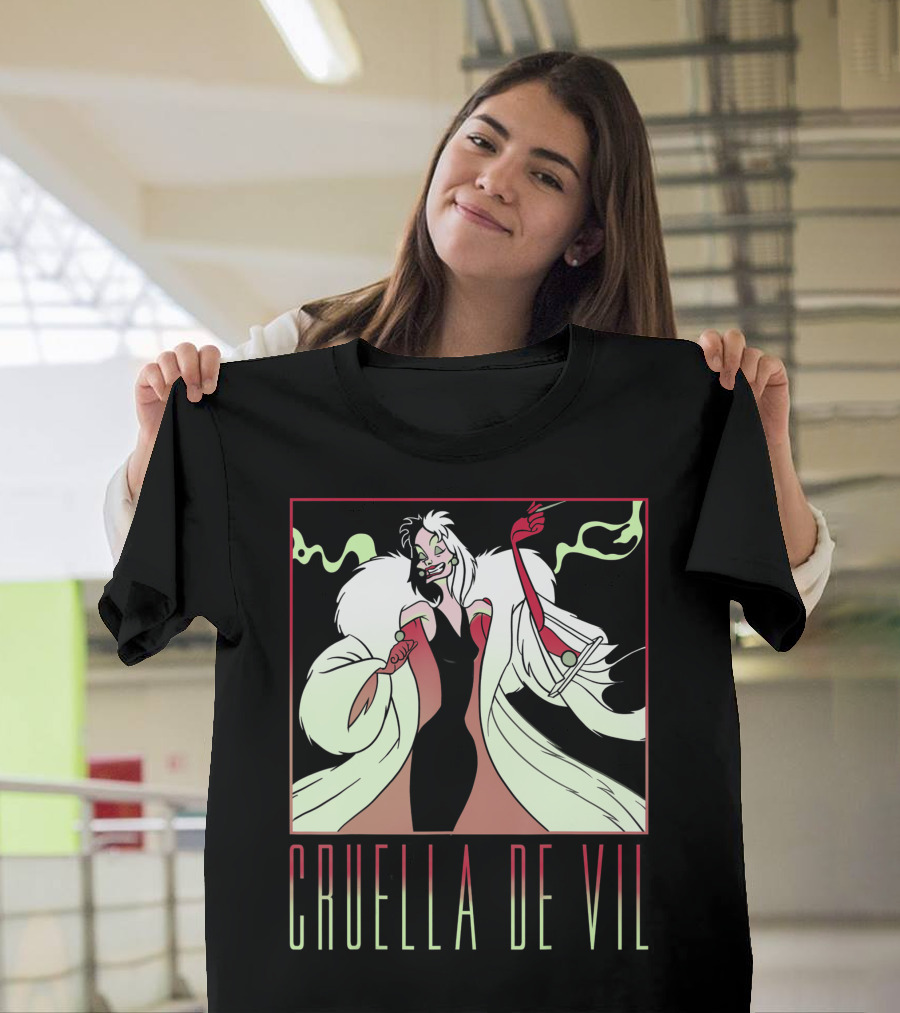 Disney 101 Dalmatians Cruella De Vil T-Shirt