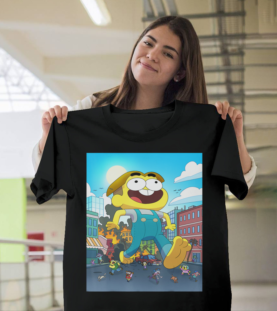 Disney Channel Big City Greens Cricket Rampage Adventure T-Shirt