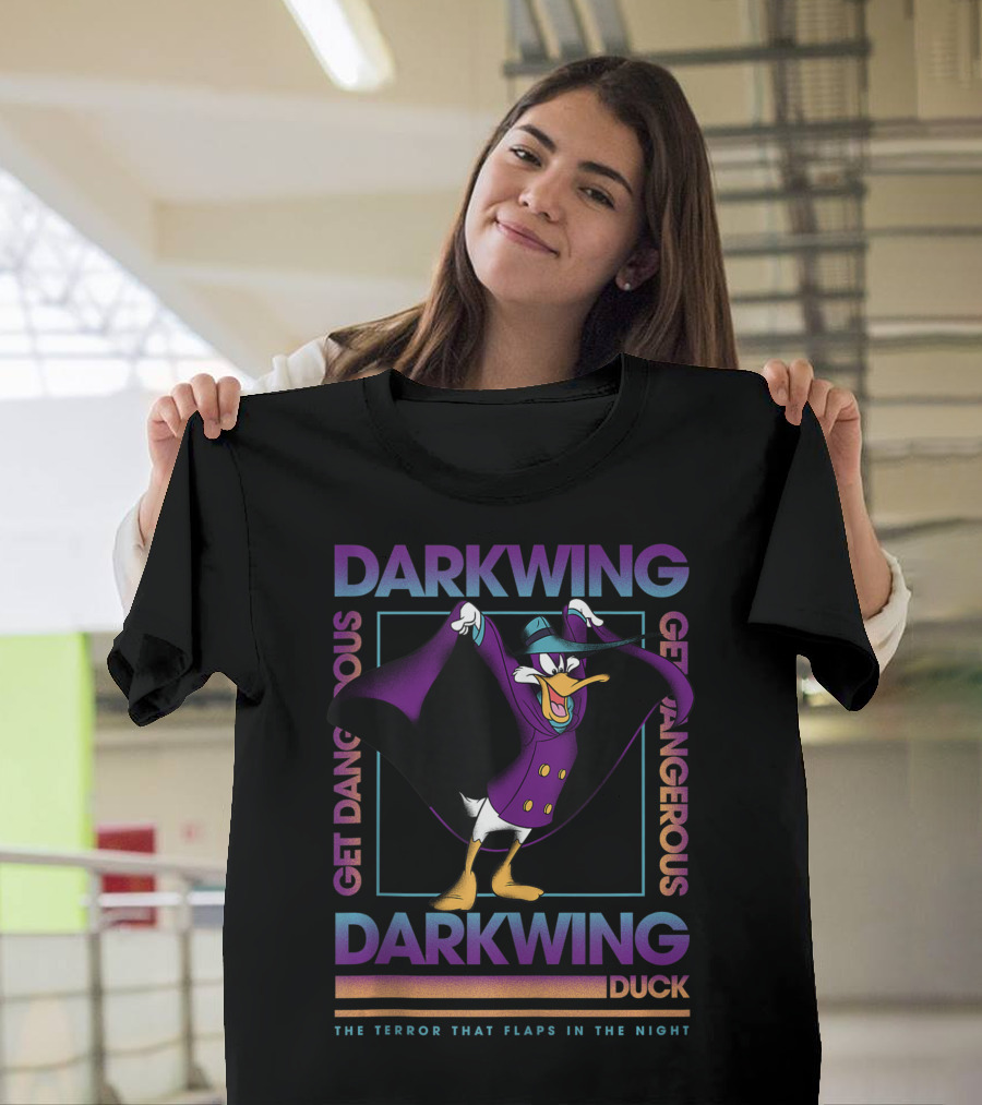 Darkwing Duck Get Dangerous The Terror That Flaps in the Night T-Shirt