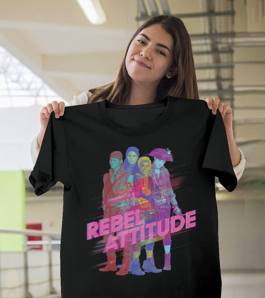 Rebel Attitude Disney Descendants 2 Male Characters T-Shirt