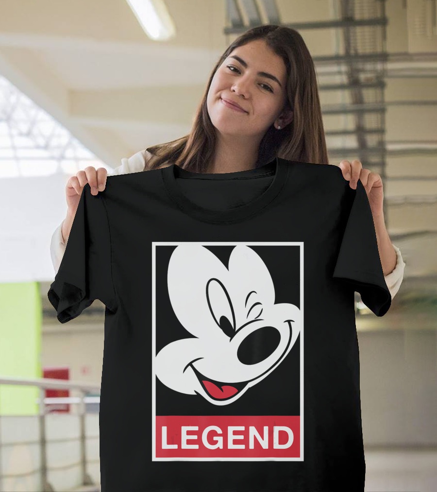 Mickey Mouse Legend Disney Mickey And Friends T-Shirt