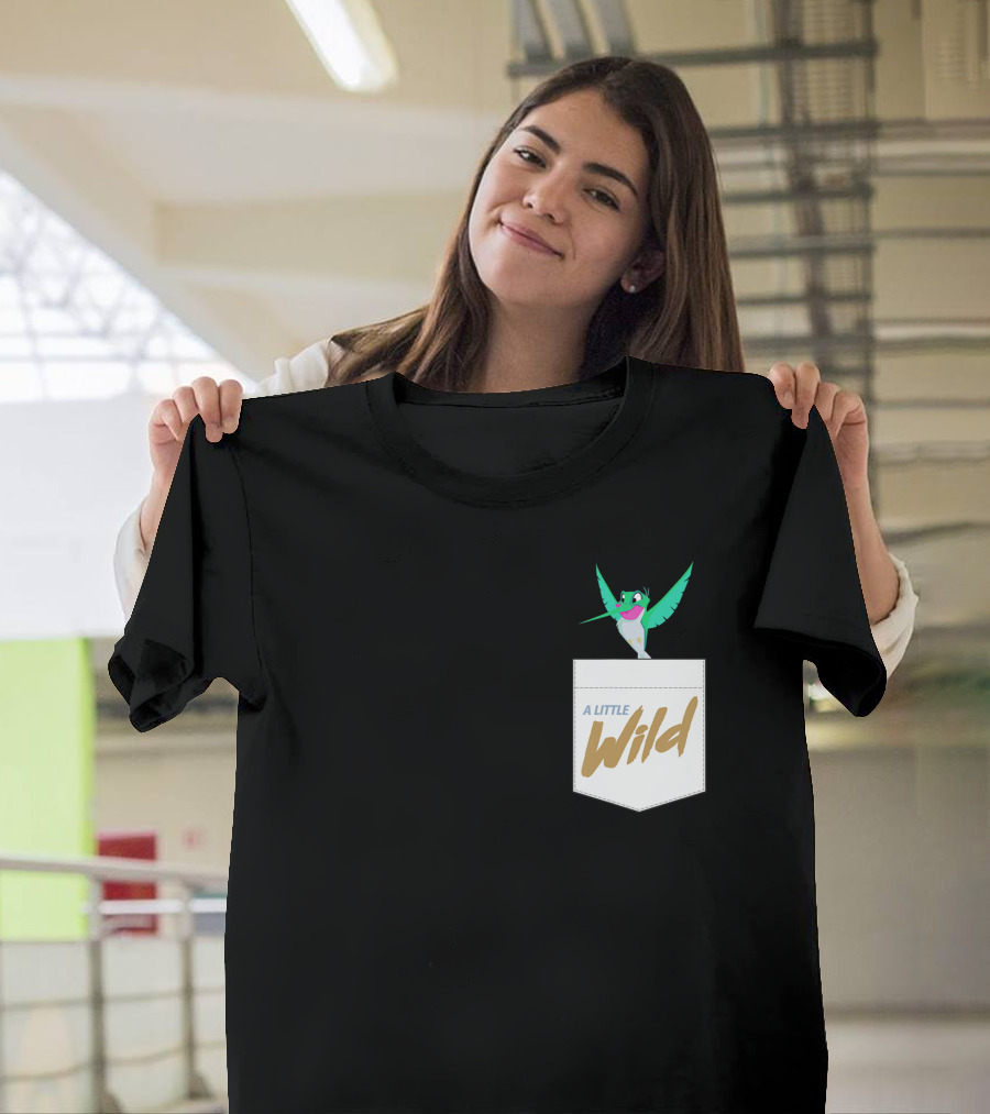 Disney Pocahontas Flit Hummingbird A Little Wild Pocket T-Shirt