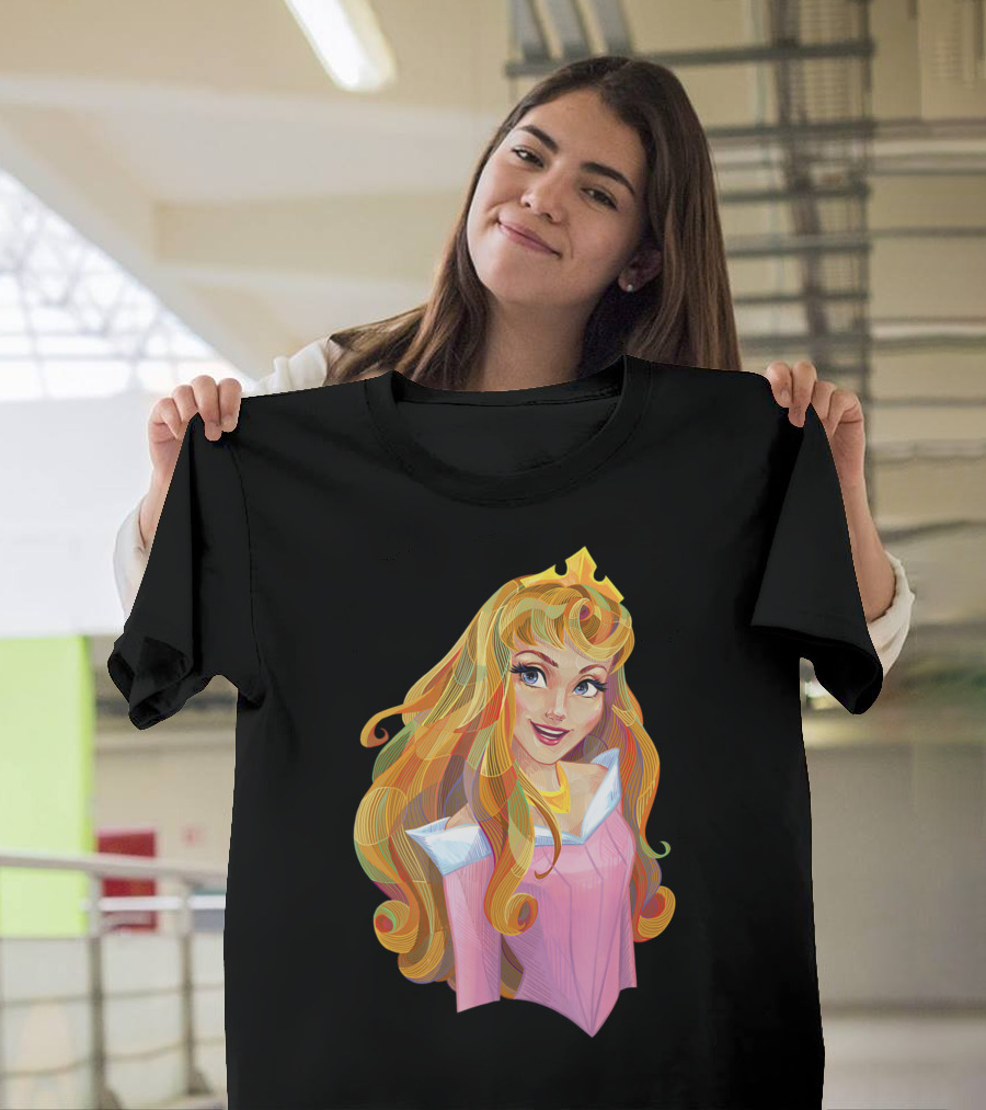 Disney Sleeping Beauty Princess Aurora Vibrant T-Shirt