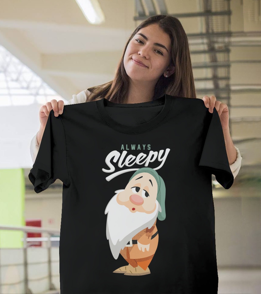 Disney Snow White And The Seven Dwarfs Always Sleepy T-Shirt
