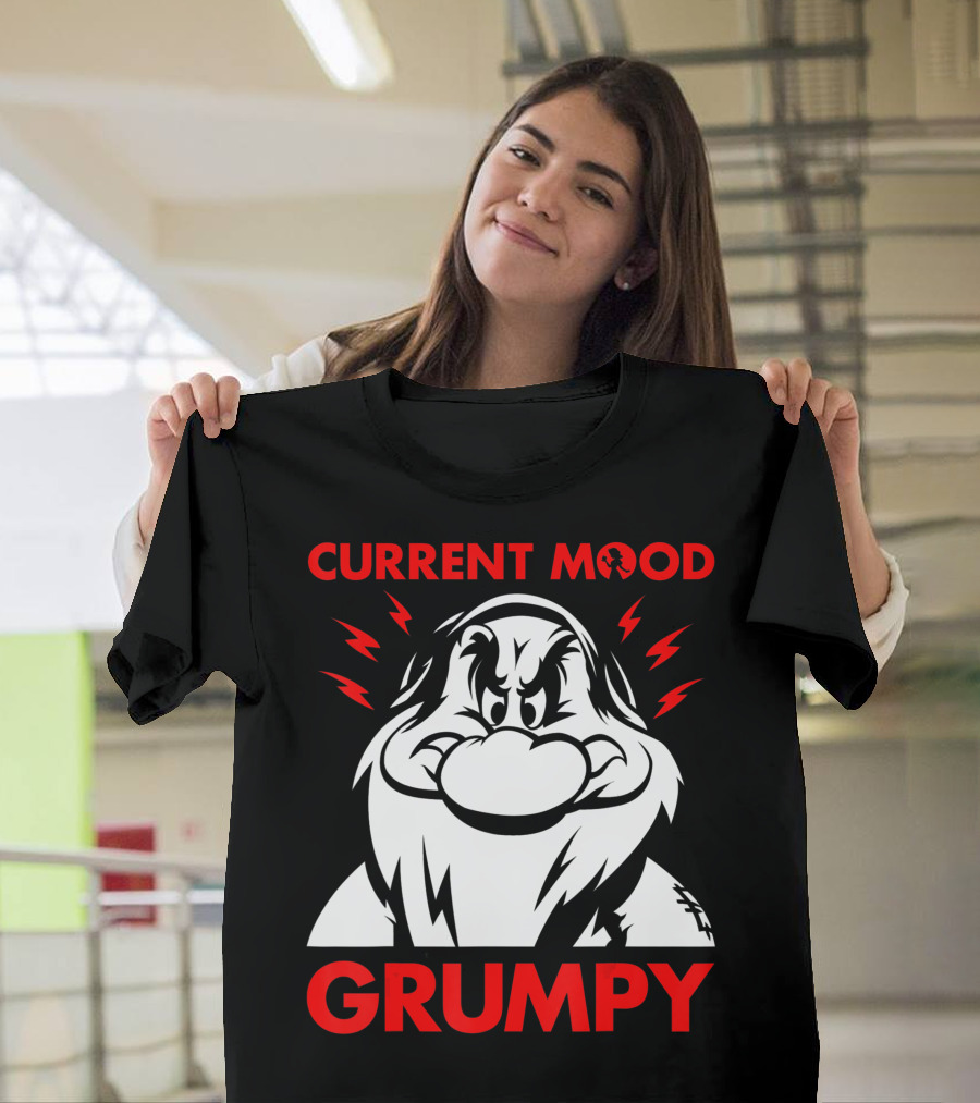 Disney Snow White Current Mood Grumpy T-Shirt